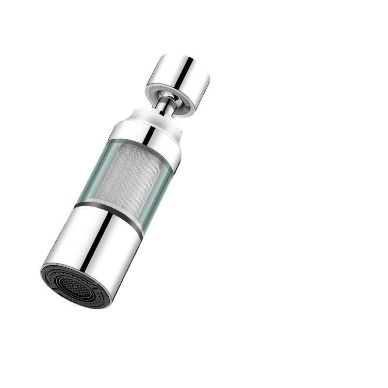 Alloy Kitchen Double Filter Splash-proof Filter Faucet
