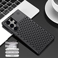 Spring Fastener Magnetic Suction Aluminum Alloy Heat Dissipation S24ultra Phone Case