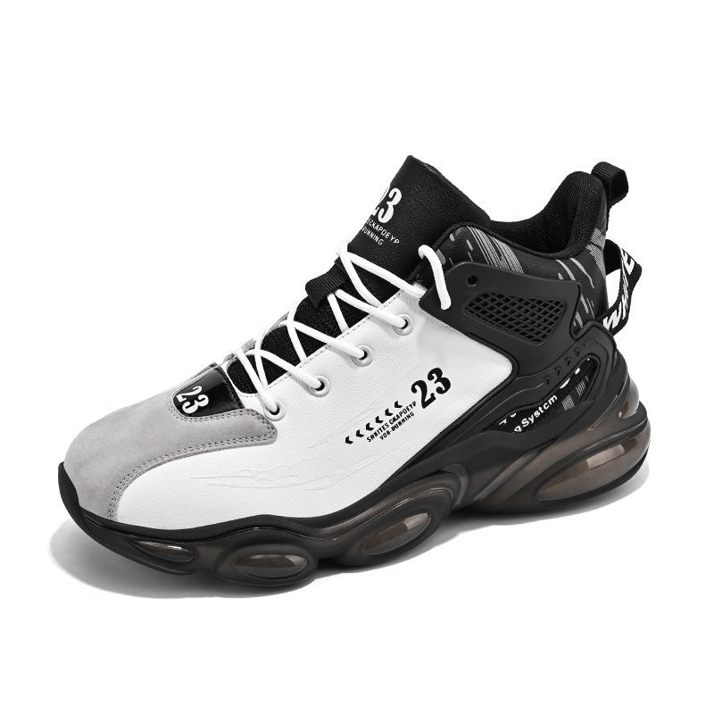 High-top Basketball Sneaker Men's Casual Platform