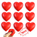 9 Sets Of Heart Squeezing Toys, Decompression Toys, Holiday Gifts, Children's Toys