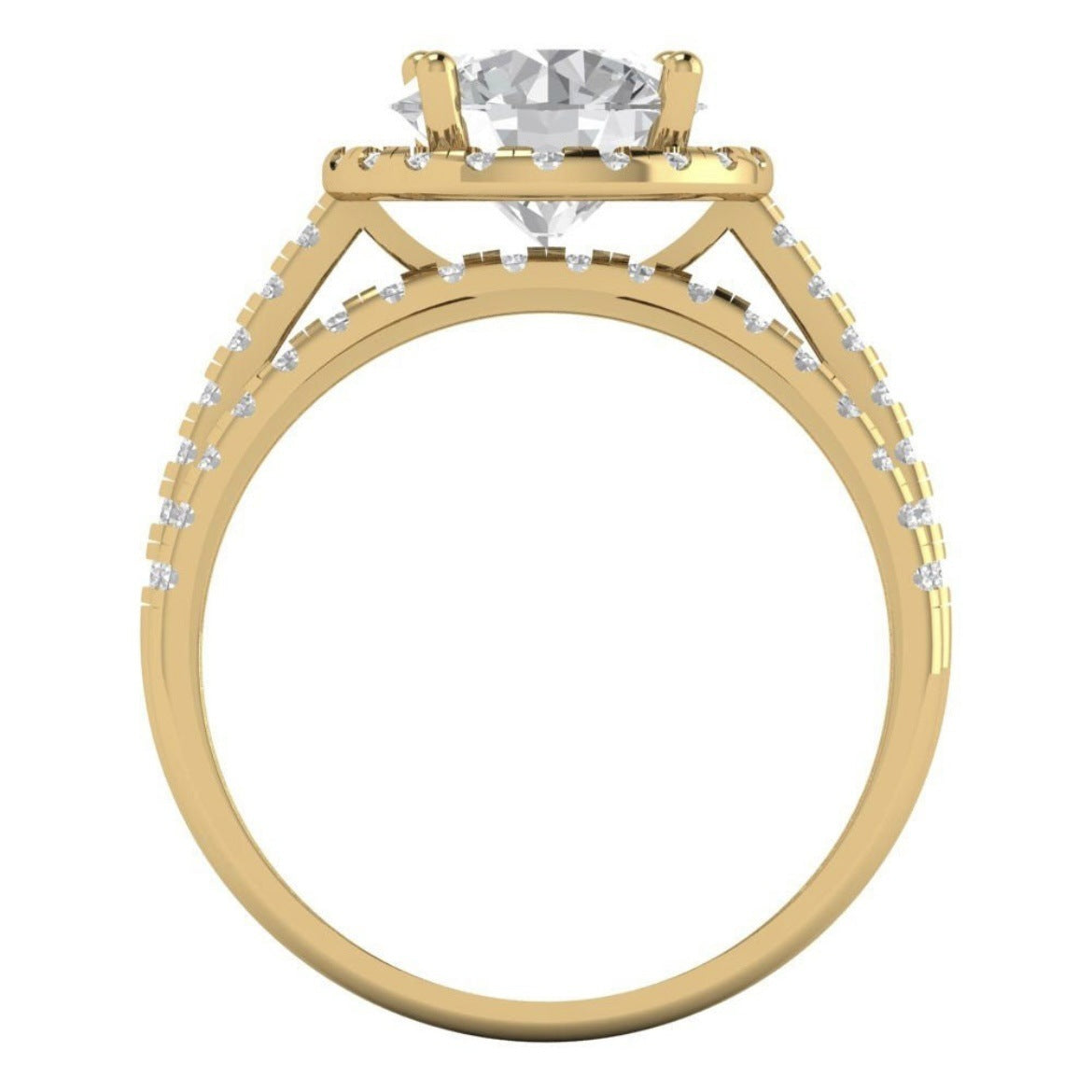 Gold Plated Classic Couple Rings