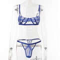 Sexy Lace Stitching Sexy One Piece Suit