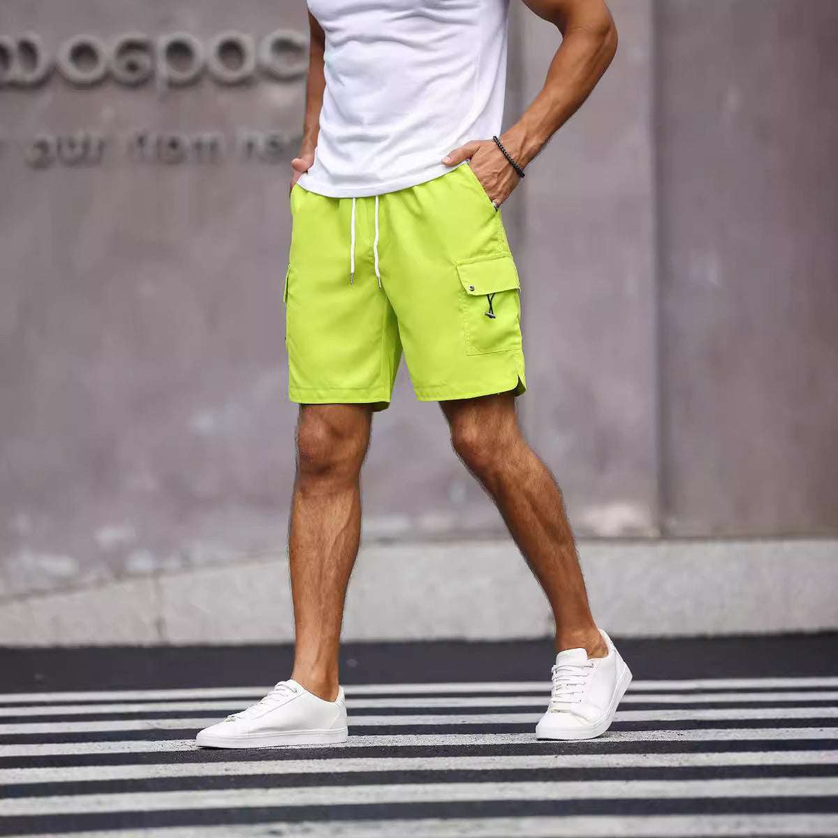Men's Workwear Shorts Loose Plus Size Shorts
