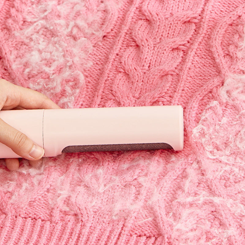 2-1 Reusable Pet Brush Lint Roller Portable Effective Self Cleaning Tool for Cat Dog Fur Hair Dust Removal Brush