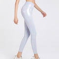 Hot Shinbene Embossing Workout Gym Athletic Pants Leggings Women High Waist Elastic Sport Yoga Fitness Leggings  Length