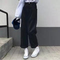Women's New Straight Leg Pants Loose Retro Casual Jeans Women