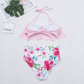 Sexy Fashion Multicolor Split Bikini Swimsuit