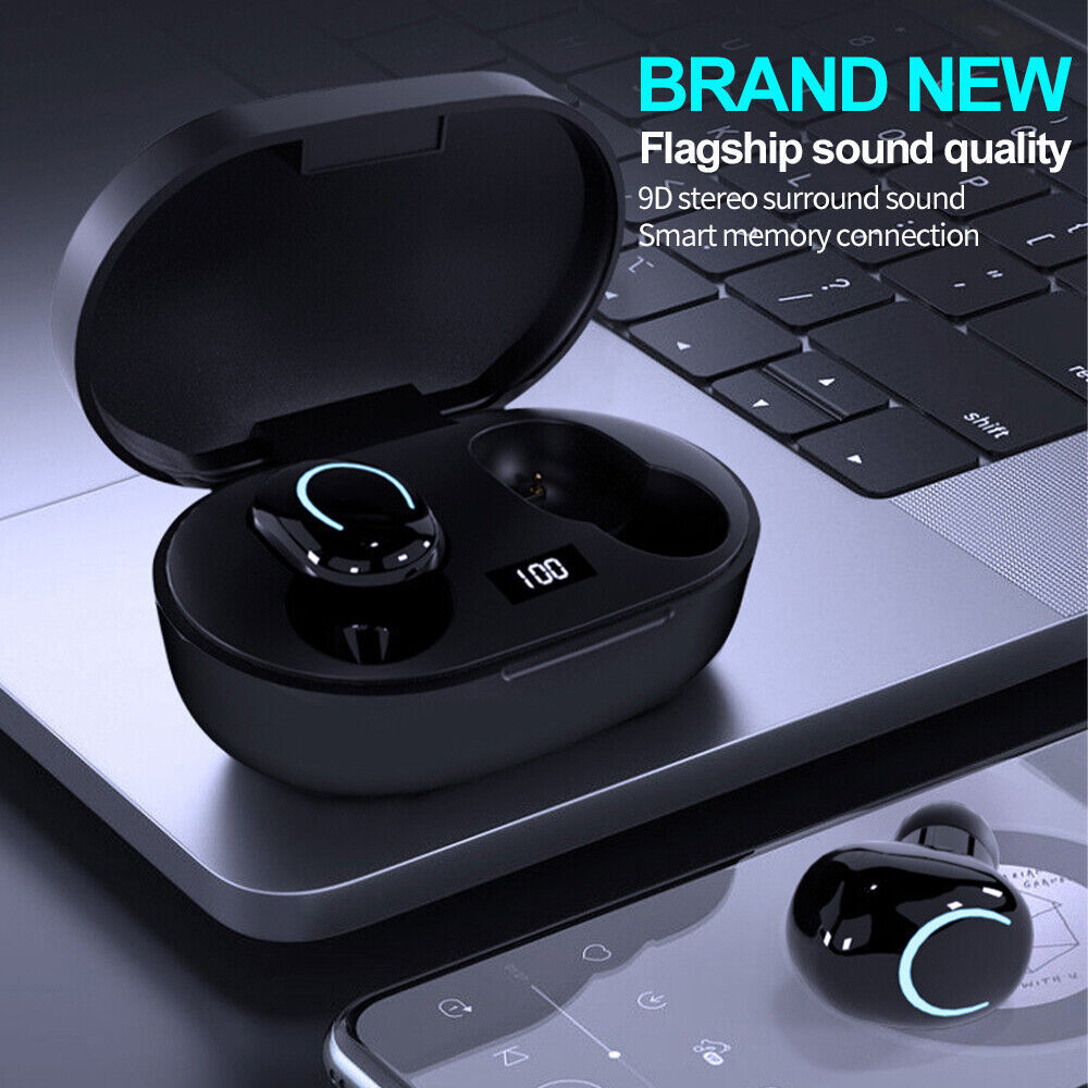 Bluetooth 5.3 Headphones In Ear Wireless TWS Sport Headphones IPX-5 With Microphone De