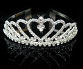 Princess crown hair pin bride wedding ornaments