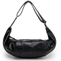 Large New Men's Soft Leather Crossbody Casual Travel Bag