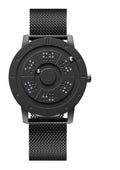 Fashion Sports Quartz Watch Blue Steel Timepiece