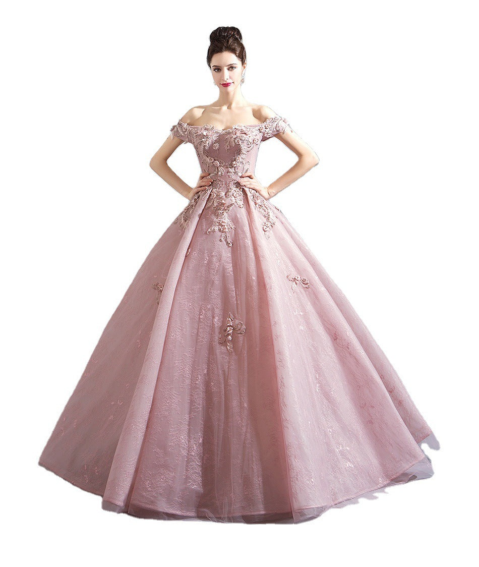 Princess Wedding Dress Bride Wedding Toast