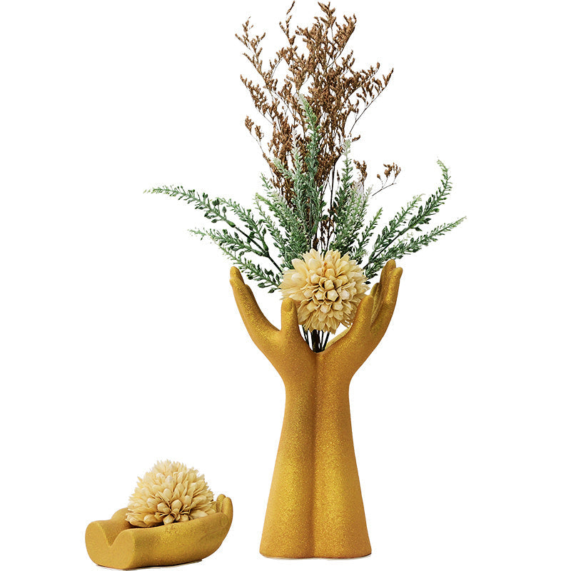 Creative peacock vase