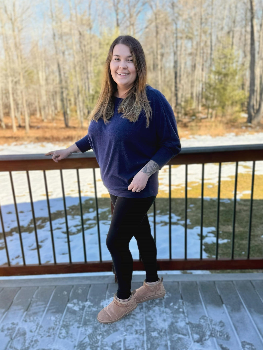 Casually Comfy Batwing Top