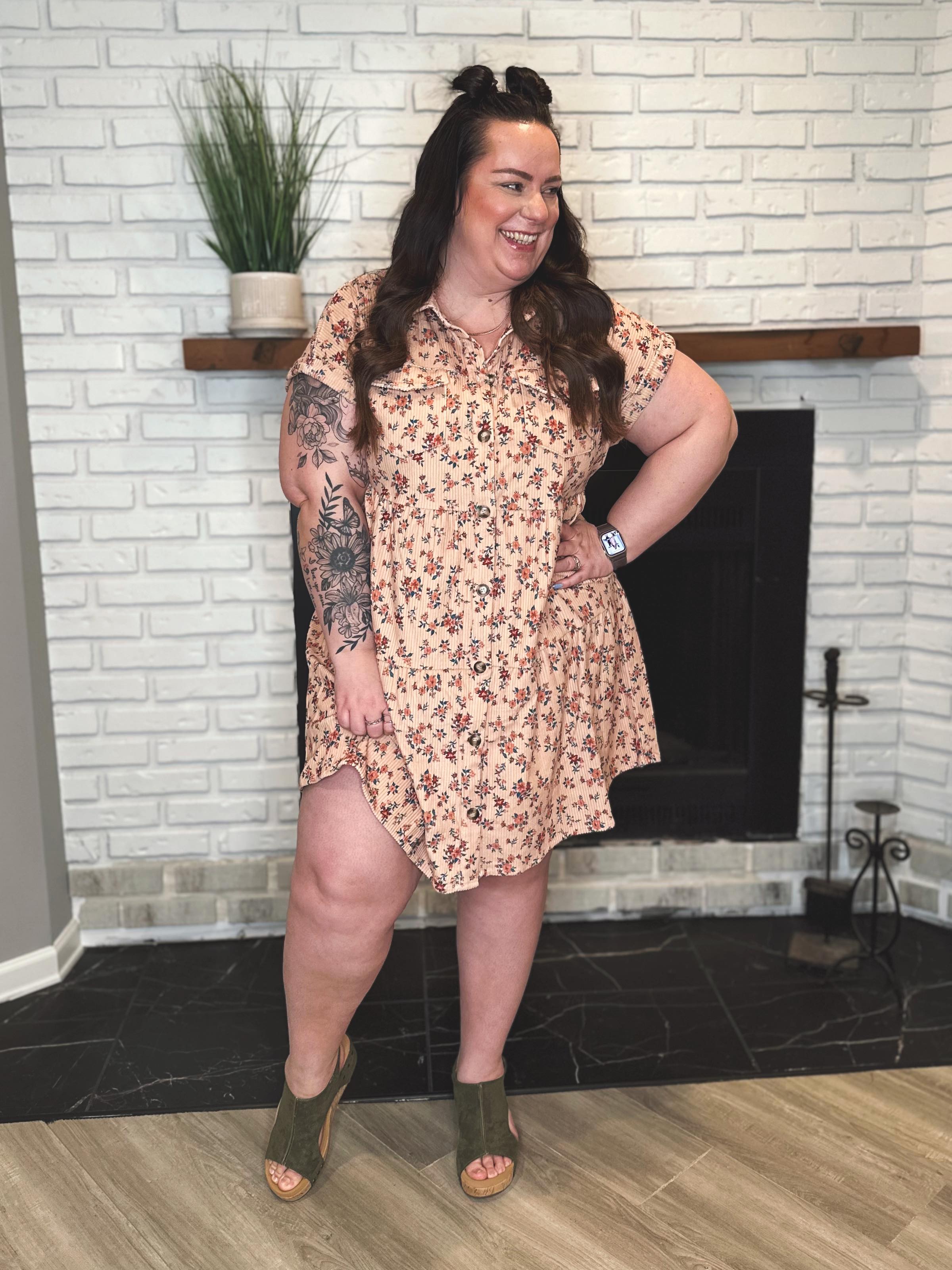 Anywhere You Go I'll Be Collared Dress