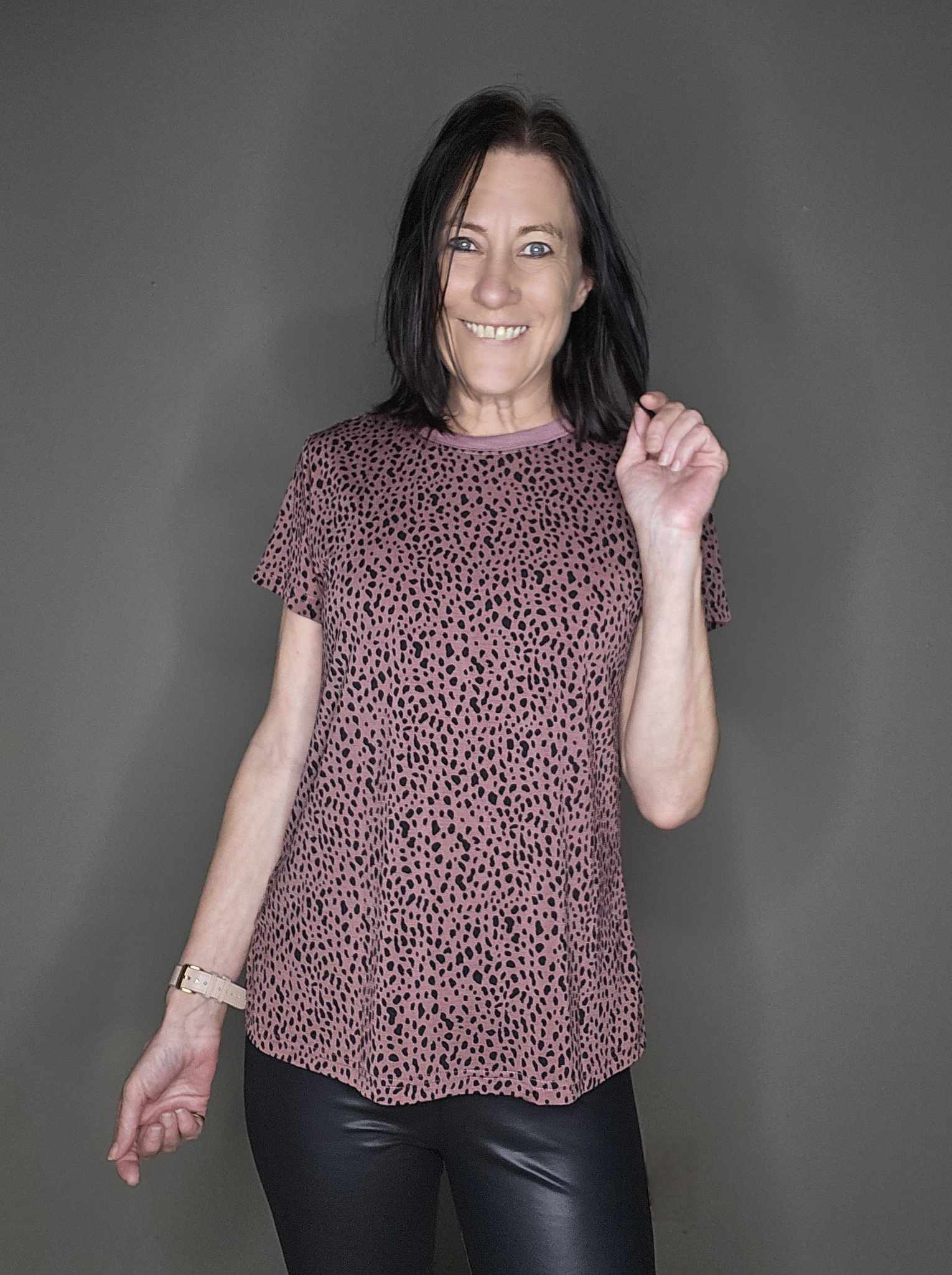 Cheetah Girl Short Sleeve Top