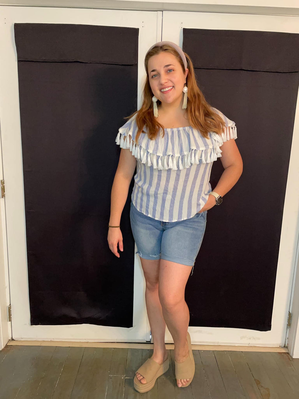 Set Yourself Free Striped Top