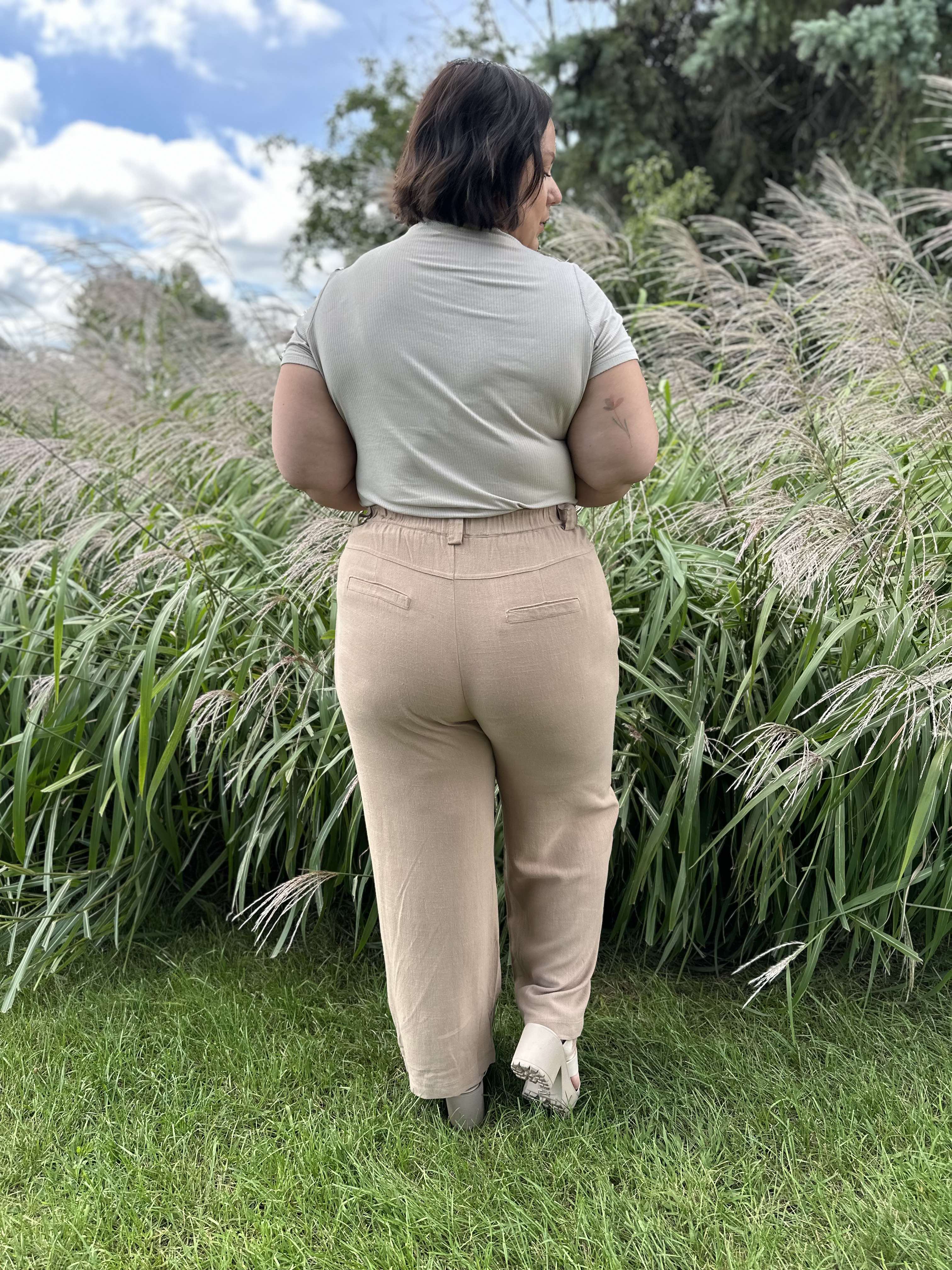 Business Meeting Wide Leg Pants