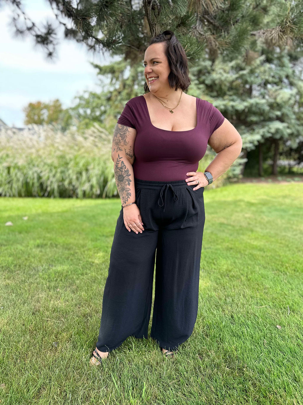 Send it On Wide Leg Pants