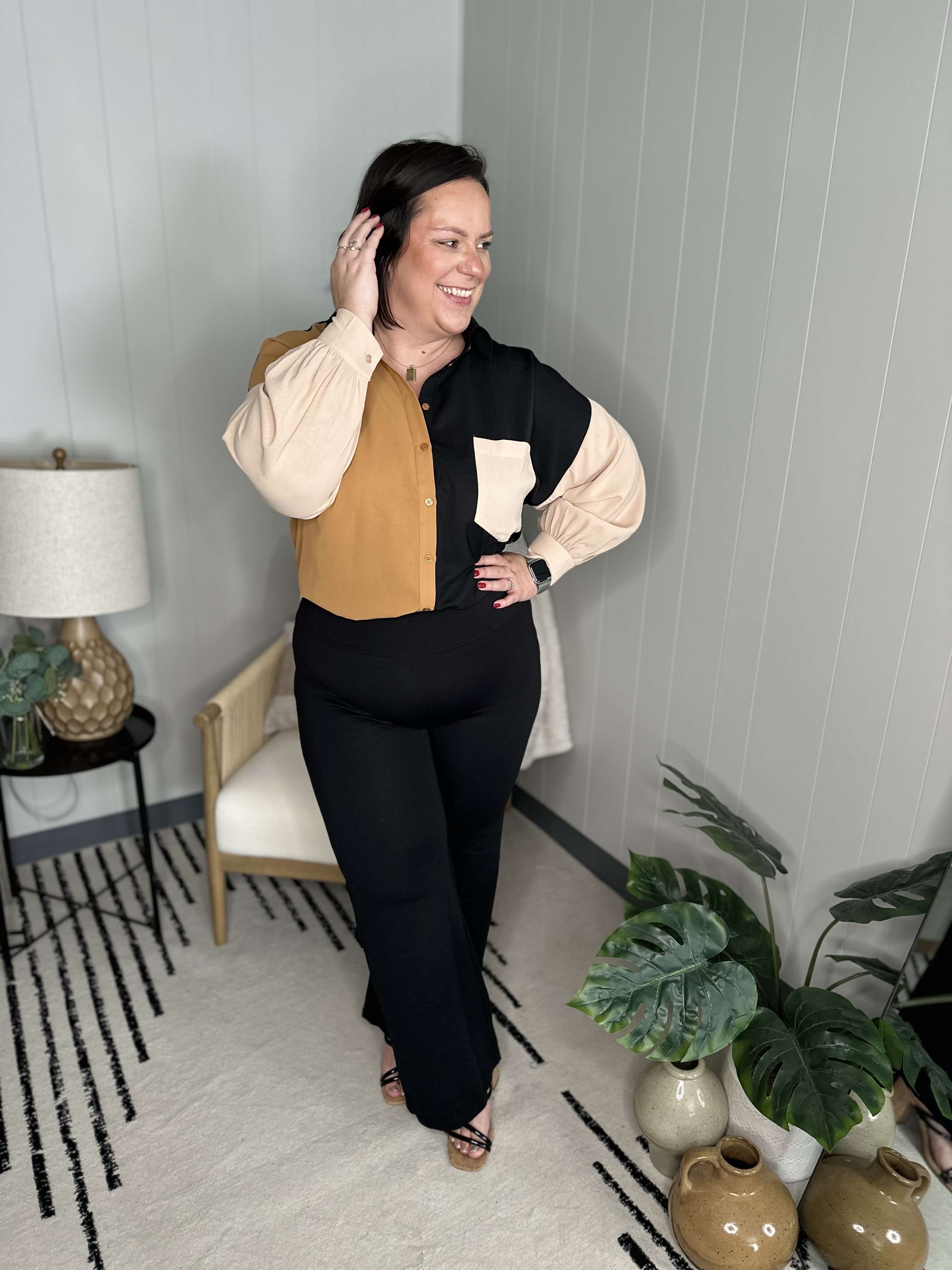 Magic Wide Leg Pants in Navy