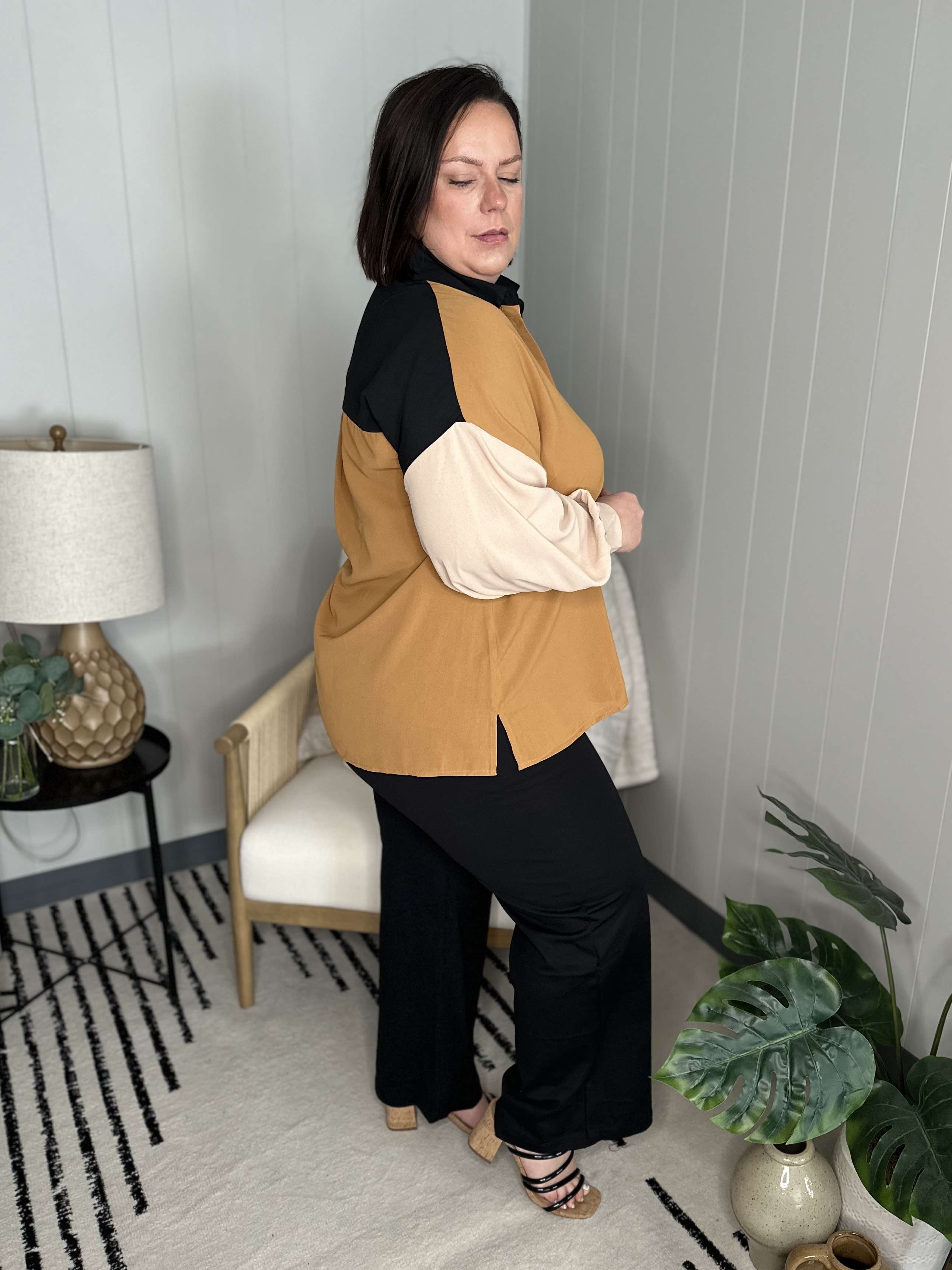 Magic Wide Leg Pants in Navy