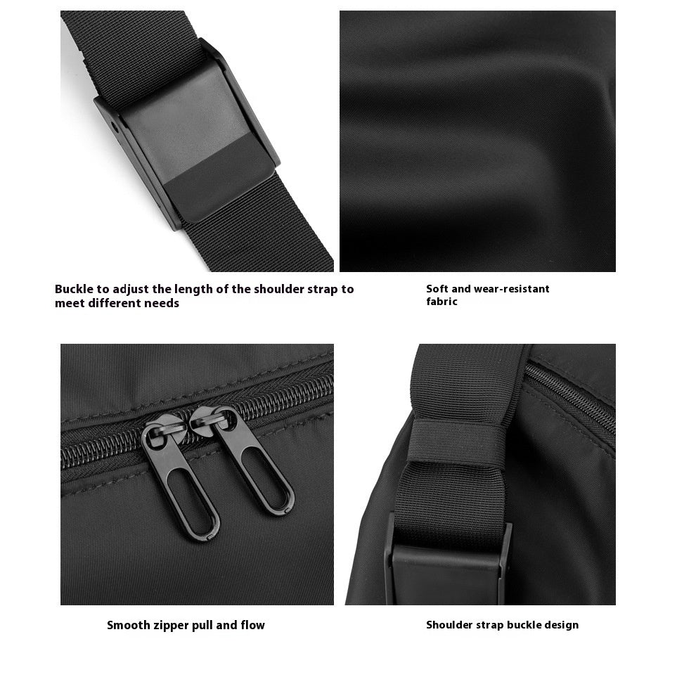 Men's Shoulder Bag Simple And Lightweight Water Repellent Sports Leisure Bag