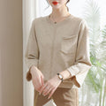 Bottoming Mom Wear Spring And Summer New Lightweight Sweater