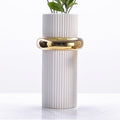 The Same Roman Holiday Flower In Milan, Modern Nordic Light Luxury Style Ceramic Vase Decoration
