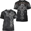 Trendy New T-shirt Foreign Trade Casual Dark Knight Short Sleeve