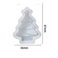 Candle Mold Christmas Tree Snowflake Silicone Drop Glue