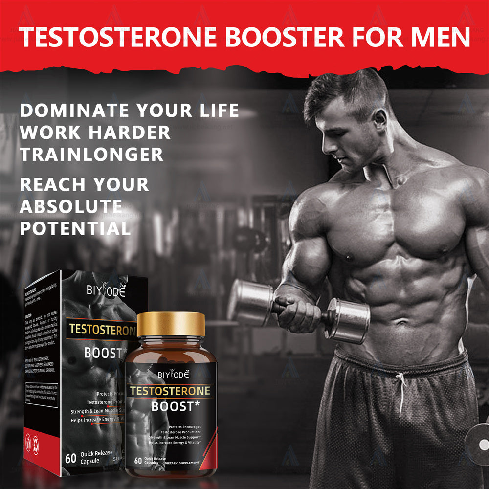 Testosterone Capsules, Vegetarian Vitamins