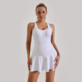 High-elasticity Summer New Dress, Nude Sensation, Anti-exposure Sports Dress