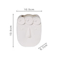 Creative Face Vases Ceramic Ornaments Living Room Flower Arrangement Simple Art Decoration