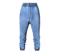 Elastic Waist Jeans Women Casual Female Cross-pants Plus Size Big and Tall Women Clothes High Quality Woman Summer Jeans S2814