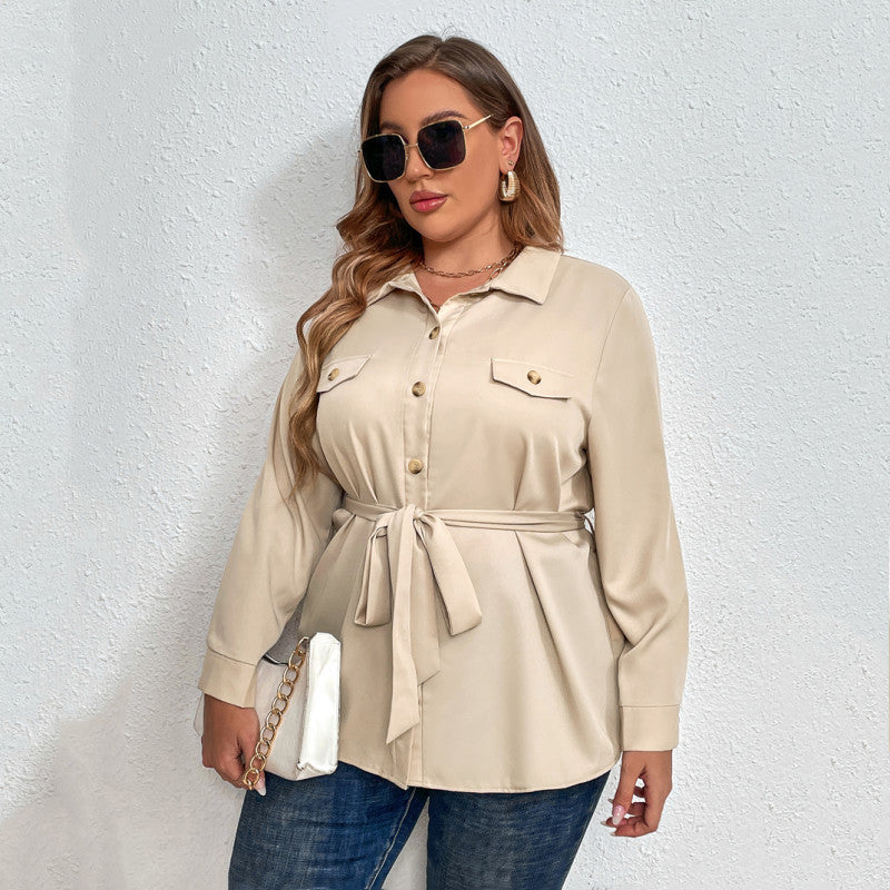 Plus Size Blouse Shirt Ladies Tops