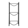 VEVOR 3 Tiers Water Jug Holder Single Row Water Bottle Rack For 3 Bottles Black