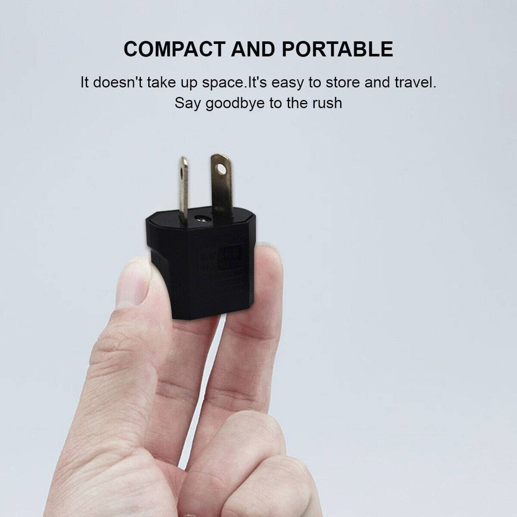 2x US Travel Adapter To Australia AC Power Plug