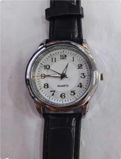 Men's Leather Belt Quartz Watch