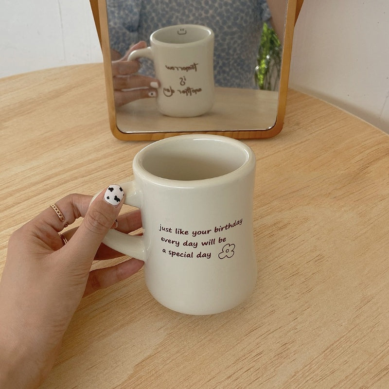 Waist Tight Mug Coffee Mug Retro