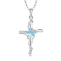 Cross Necklace Sterling Silver