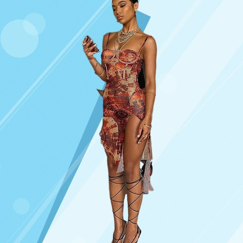Strapless Fashion Sexy Fashion Sexy Tight Dress
