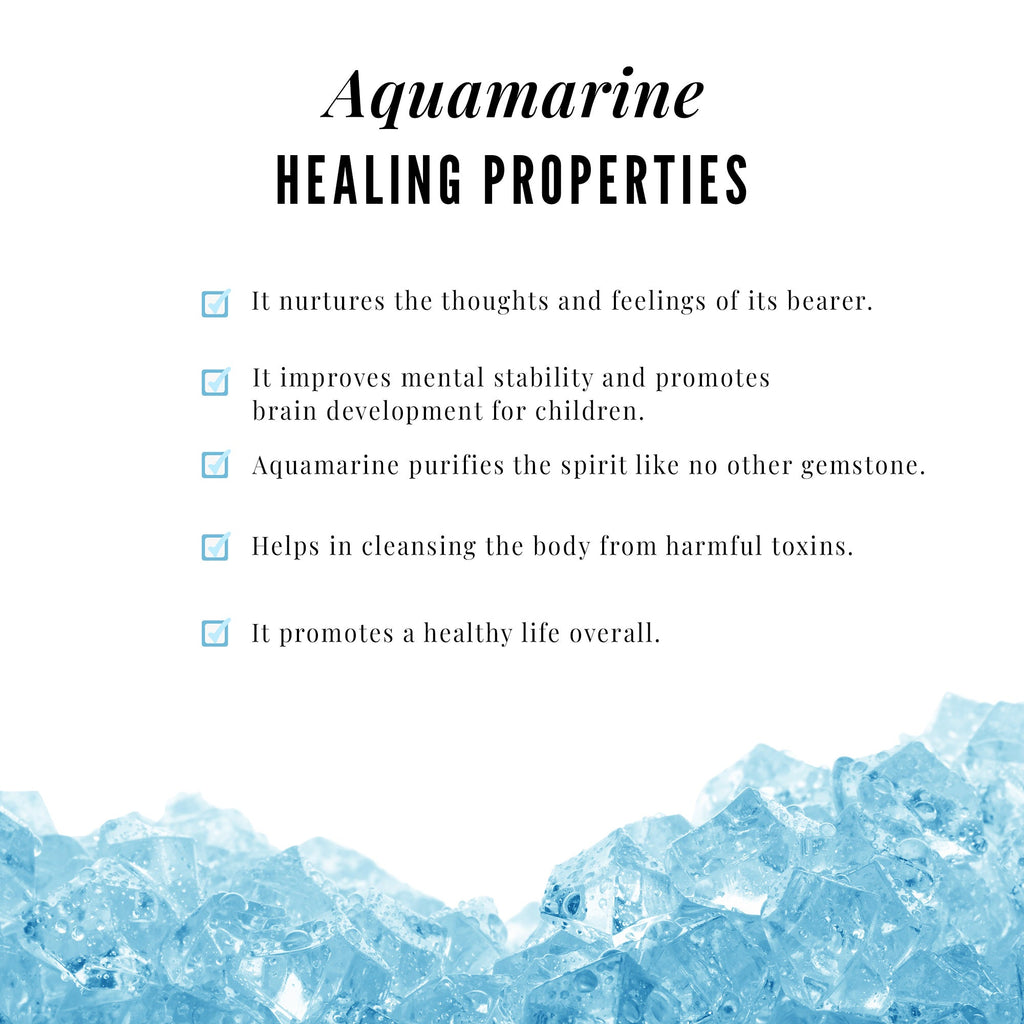 Natural 1 Carat Aquamarine Oval Engagement Ring with Diamond Halo