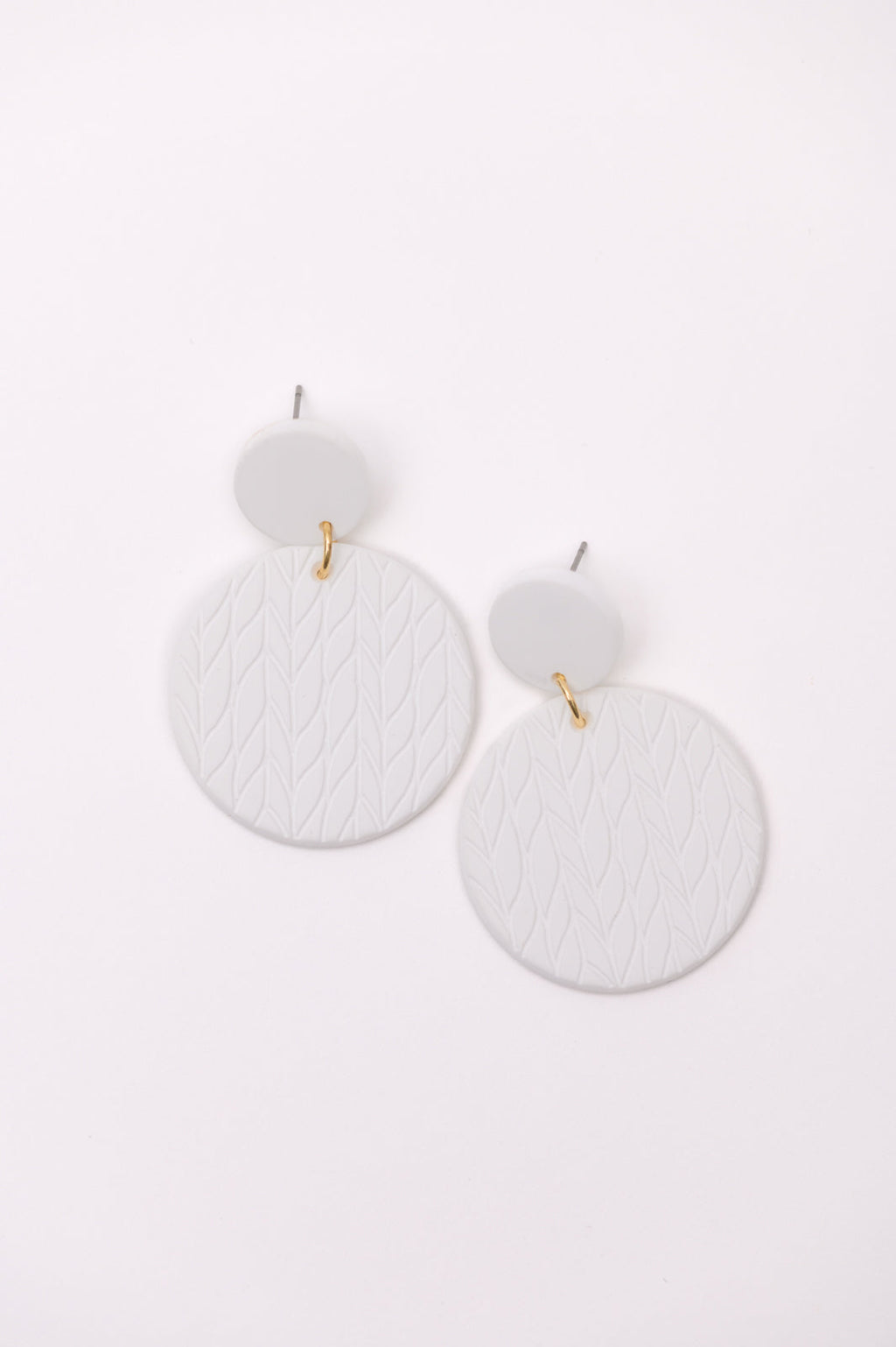 Falling Petals Earrings in Cream **FINAL SALE**