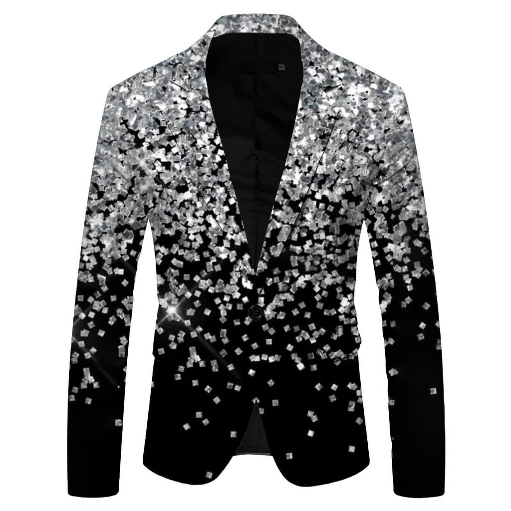 Men's New Fashion Individual Casual Suit