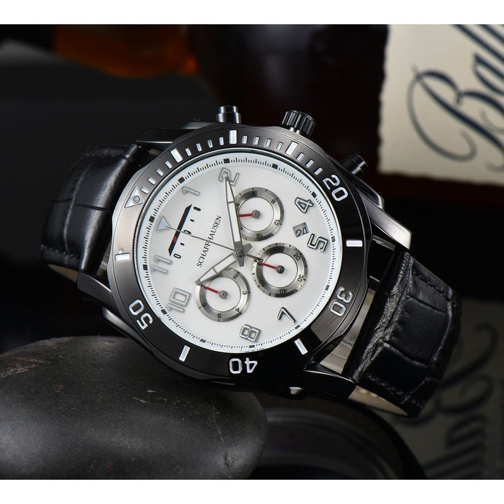 Six-pin Timing Full-function Quartz Men's Business