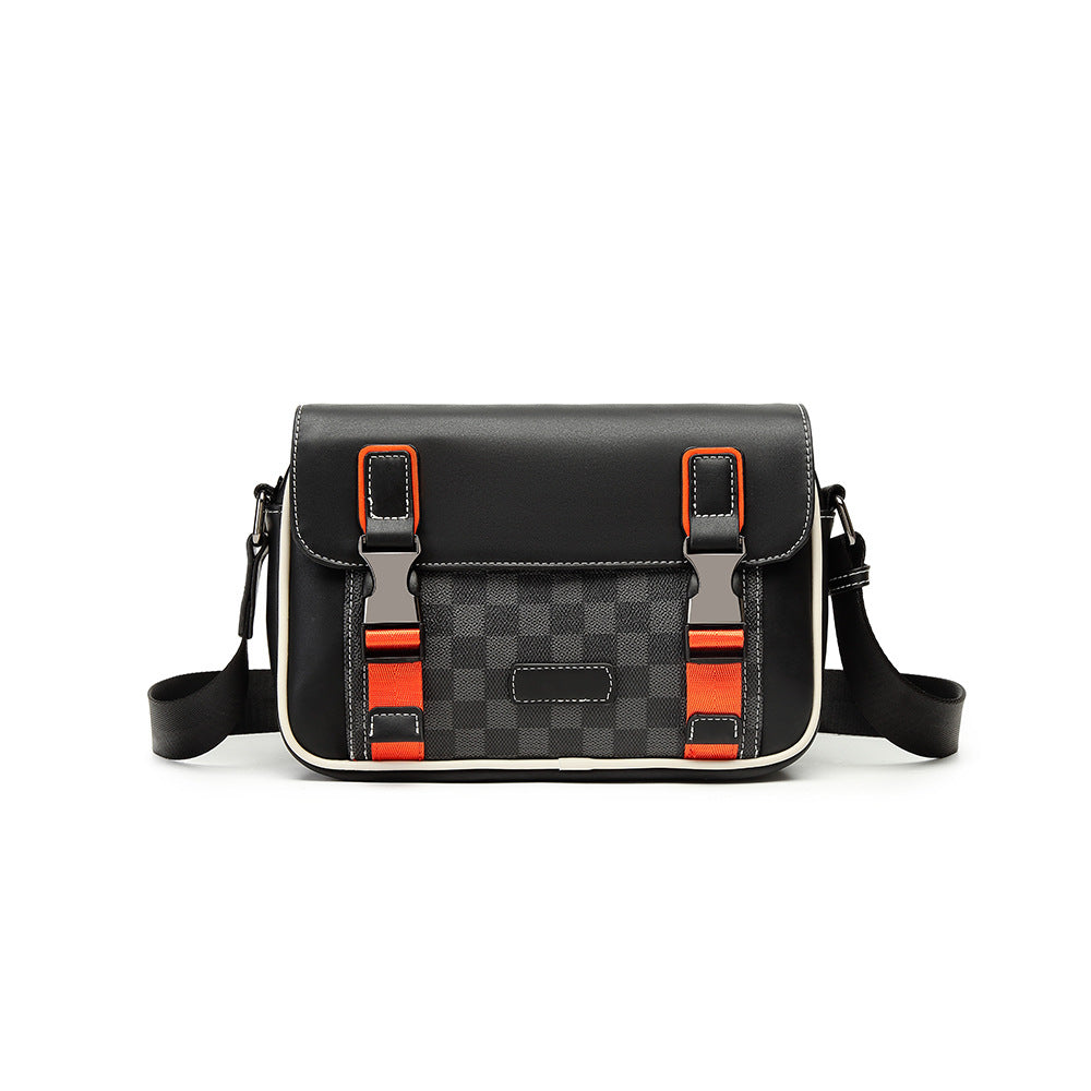 New Men's Casual Horizontal Commuting Business Shoulder Bag