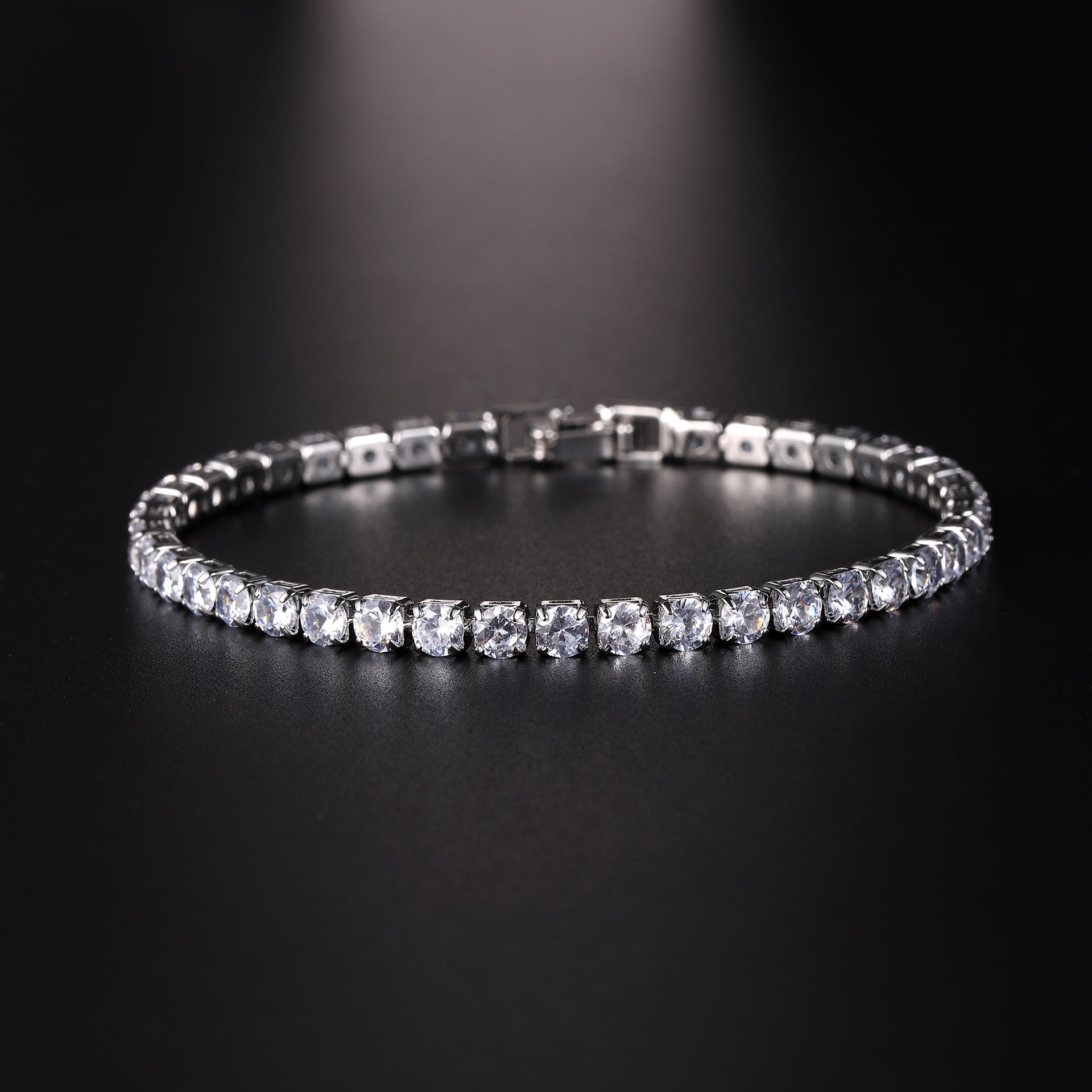 High-grade Light Luxury Bracelet Simple Tennis Chain