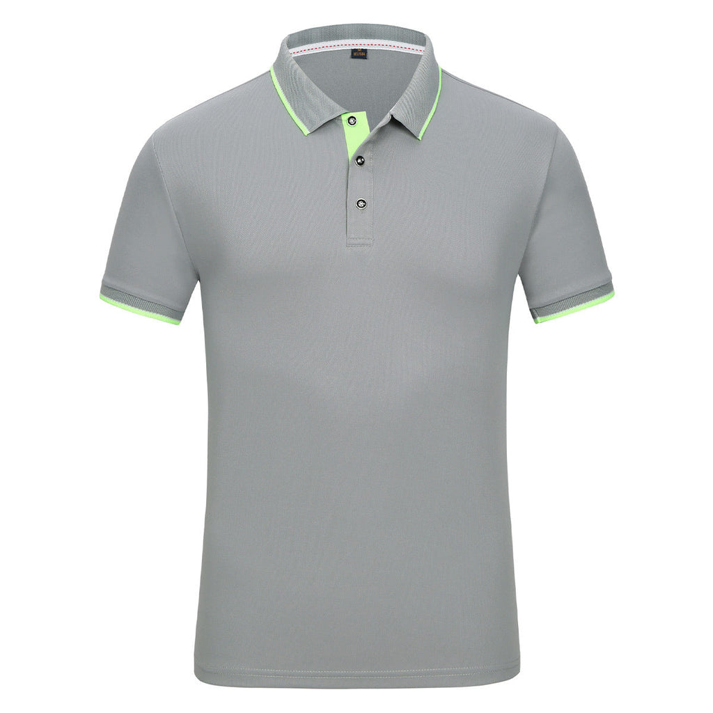 Quick-drying Polo Shirt Men's Lapel Short Sleeve
