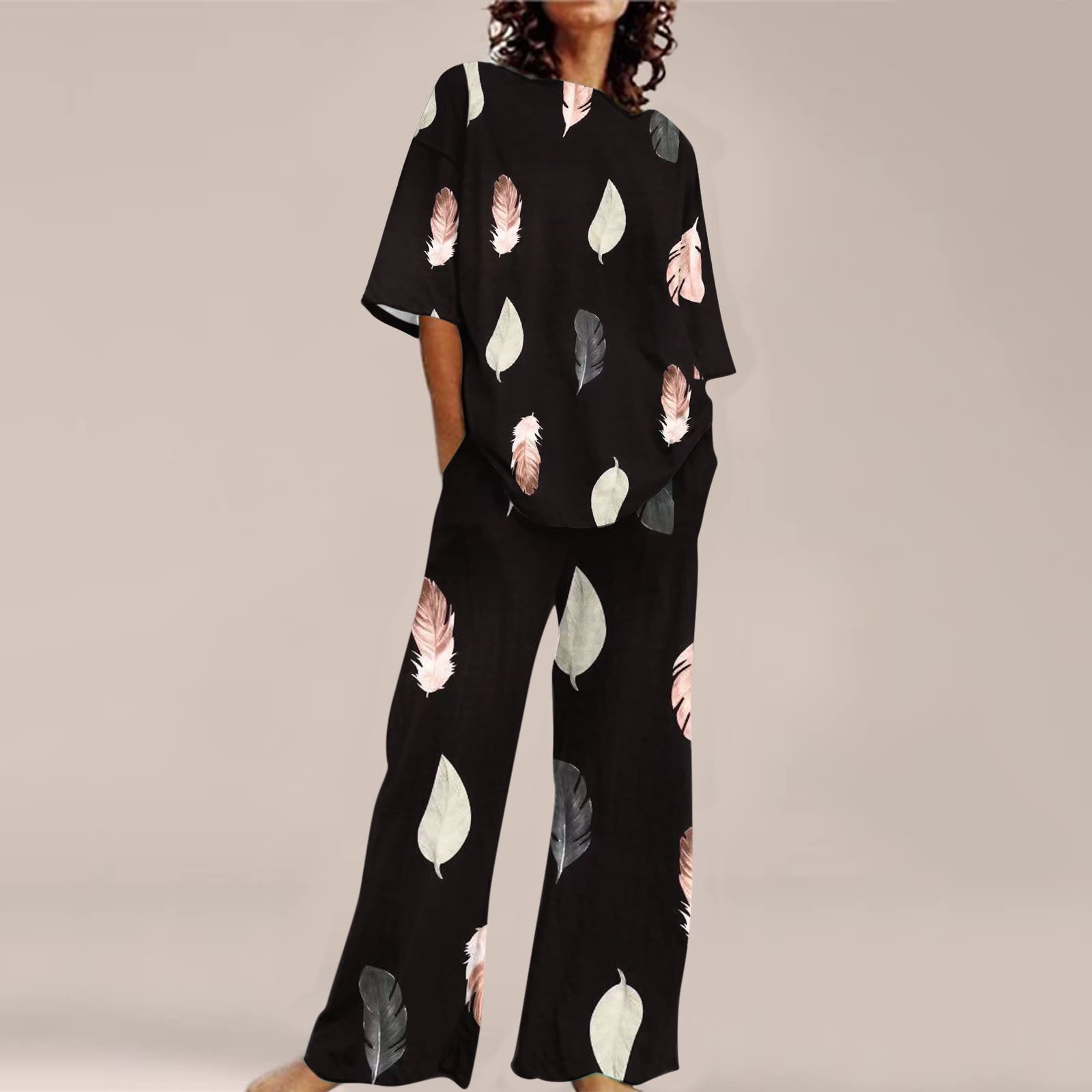 Fashion Personalized Women's 3D Printed Short Sleeve Suit