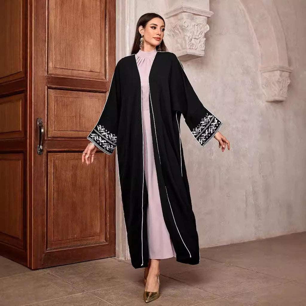 Embroidery Middle East Muslim Fashion Cardigan